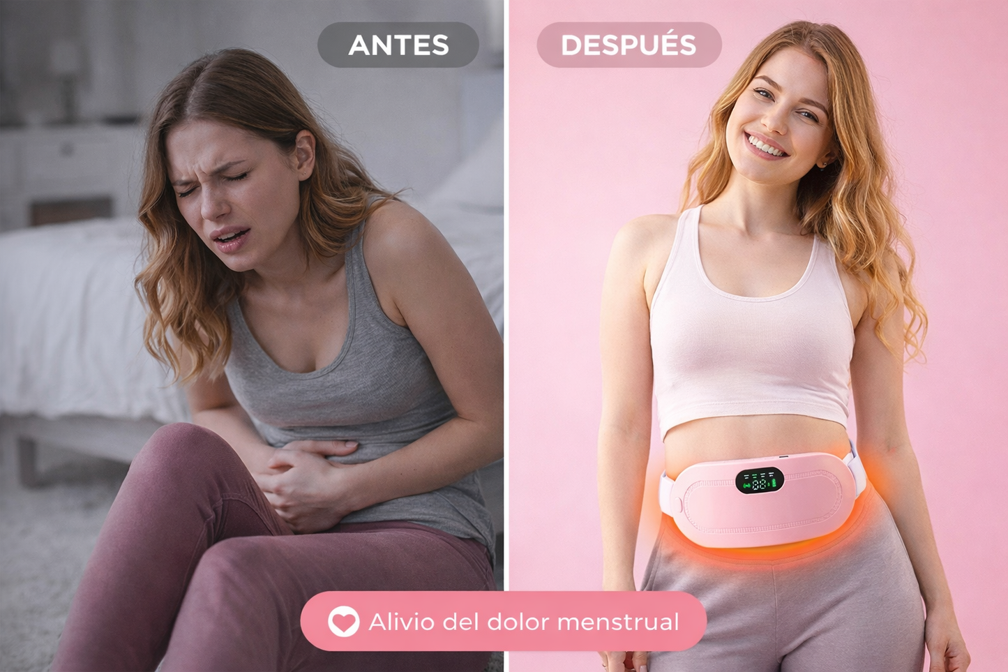 Masajeador eléctrico de cólicos inteligente